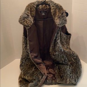 Luciano Dante faux fur vest